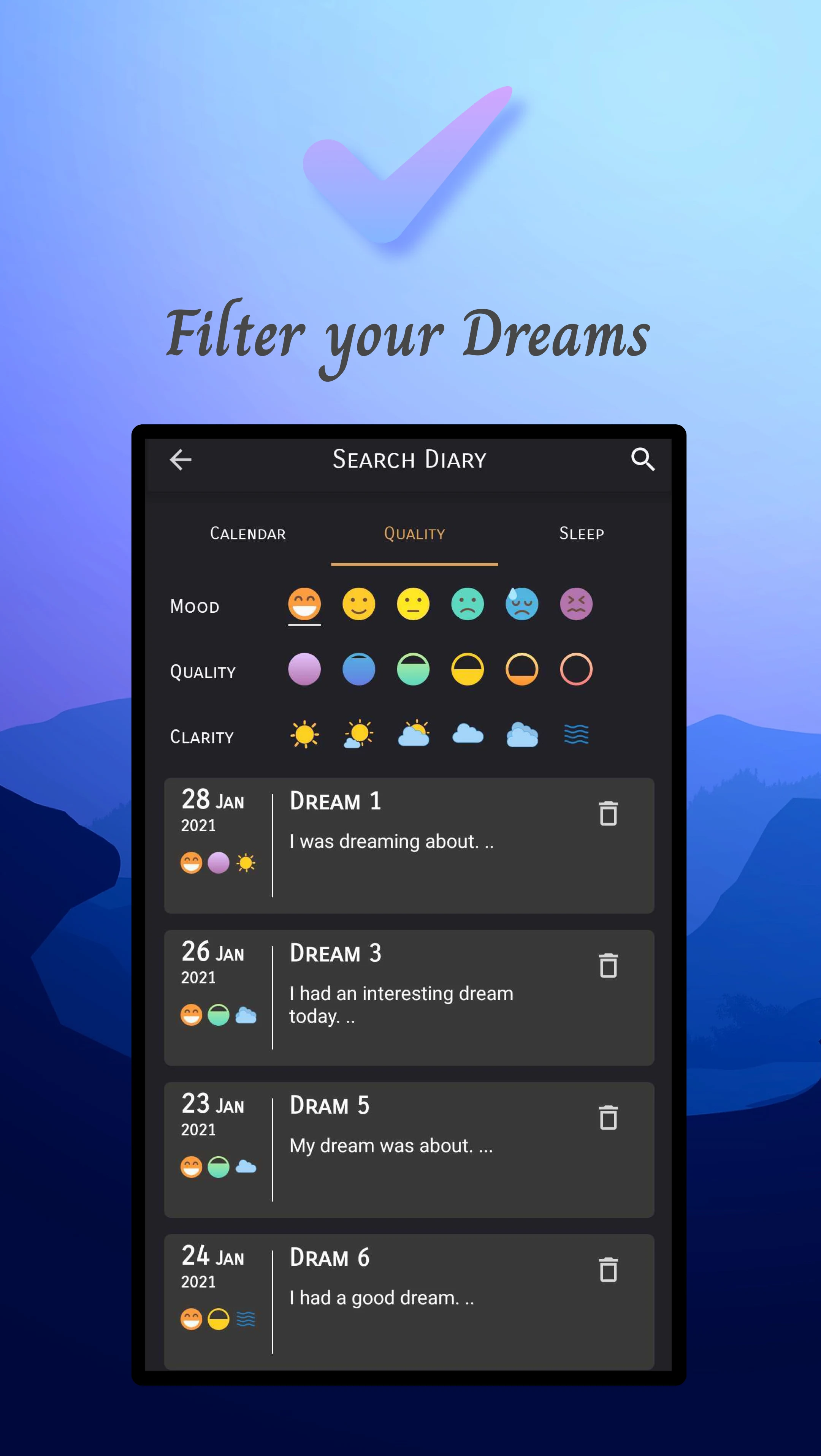 Dream Dictionary Dream Journal screenshot